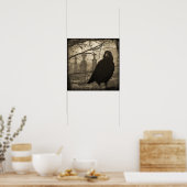 Oude crème poster (Keuken)