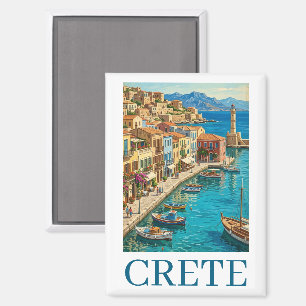 Oude Creta Griekenland Mediterraan Reislandschap Magneet