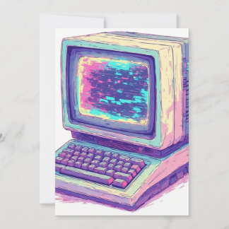 Oude CRT-computer uit de late jaren 90 - 2 Kaart