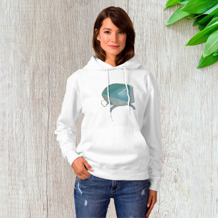oude CRT-monitor Hoodie