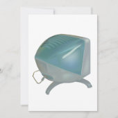 oude CRT-monitor Kaart (Voorkant)