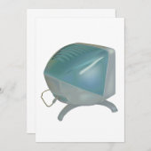 oude CRT-monitor Kaart (Voorkant / Achterkant)