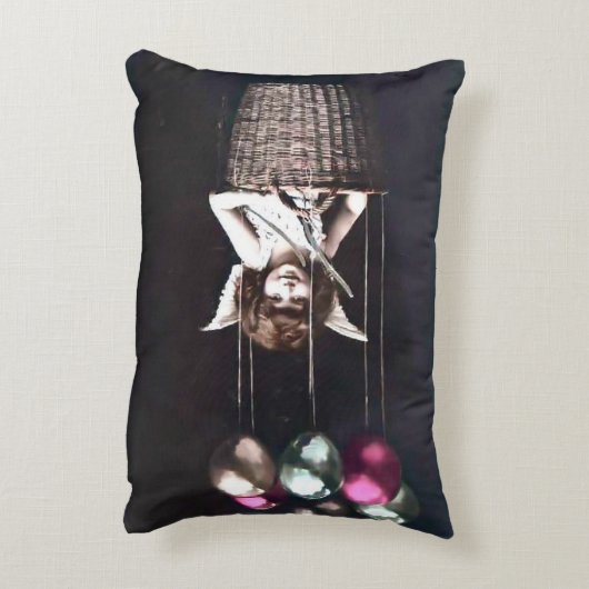 Oude Cupido Accent Kussen (Achterkant (Verticaal))