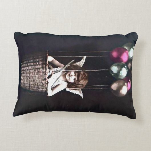 Oude Cupido Accent Kussen (Achterkant)