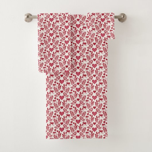 Oude Cupido Behang Bad Handdoek (Insitu)