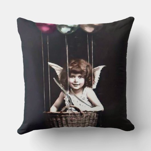 Oude Cupido Kussen (Achterkant)