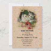 Oude Cute Kat Kaart (Voorkant)