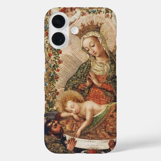 Oude Cuzco School Maagd die het Christuskind aanbi Case-Mate iPhone Case (Achterkant)