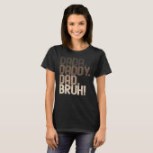 Oude Dada Vader Papa Broer T-shirt (Voorkant volledig)