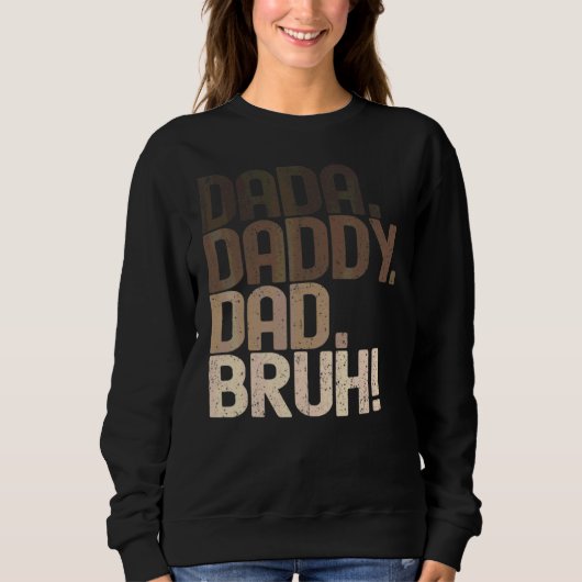 Oude Dada Vader Papa Broer Trui (Voorkant)
