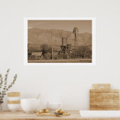 Oude dagen poster (Keuken)