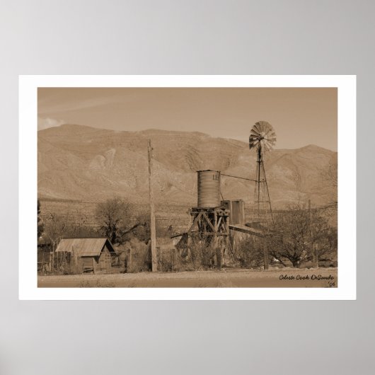 Oude dagen poster (Voorkant)