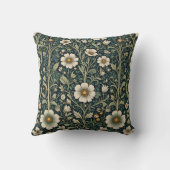 Oude Daisy Tuin Patroon Kussen (Achterkant)