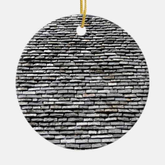 Oude daktop met schoorsteen keramisch ornament (Voorkant)