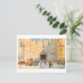 Oude Damascuspoort, Jeruzalem Briefkaart (Staand voorkant)