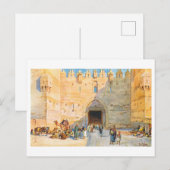 Oude Damascuspoort, Jeruzalem Briefkaart (Voorkant / Achterkant)