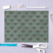 Oude damast tissuepapier (Craft)
