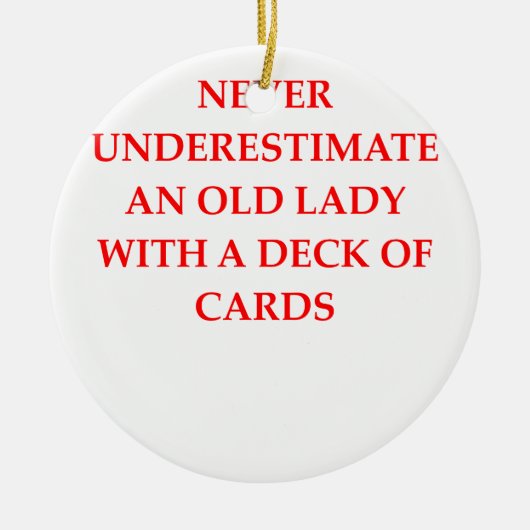 oude dame ornament (Voorkant)