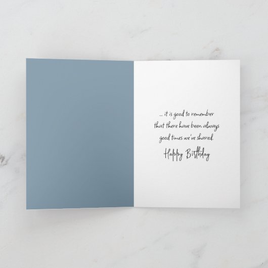 Oude dames op het strand verjaardag kaart (Binnen)