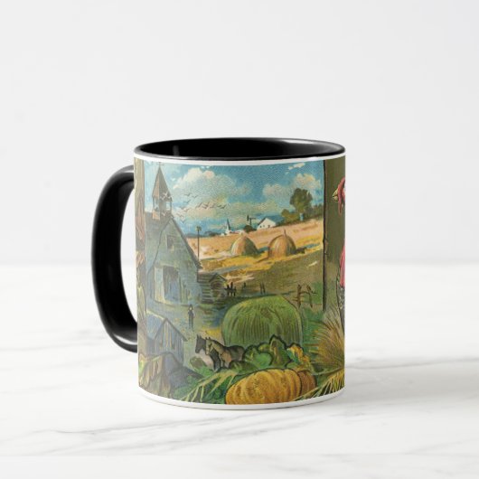 Oude Dankdag, kalkoen op de boerderij Mok (Voorkant links)