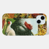 Oude Dankdag, wilde kalkoenen herfstkleuren Case-Mate iPhone Case (Achterkant (horizontaal))