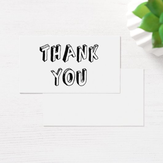 Oude Dankkaart Visitekaartje (Bureau)