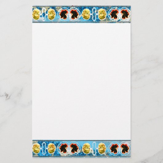 Oude dans briefpapier (Voorkant)