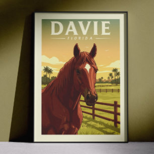 Oude Davie Florida Poster