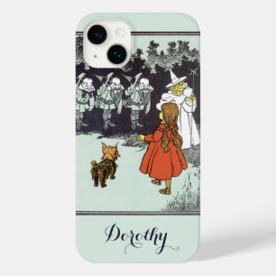 Oude De Tovenaar van Oz Dorothy Toto Glinda Munchk Case-Mate iPhone Case