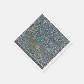 Oude decoratieve arabesque bloempatroon servet (Hoek)