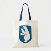 Oude Deense Wapenschild van Groenland Tote Bag (Voorkant)