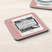 oude dekking in het eBay-bestand voor advertenties Bier Onderzetter (Linkerzijde)