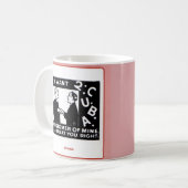 oude dekking van het stamboek Ik wil 2 C U B een k Koffiemok (Voorkant links)