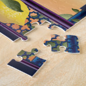 Oude Delhi Reisprint. Legpuzzel (Zijkant)