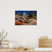 Oude Delphi Griekenland Ruïnes Foto Print – Histor (Keuken)