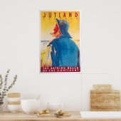 Oude Denemarken Reisposter Jutland - De Poster (Keuken)
