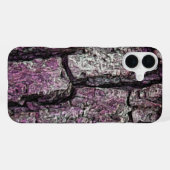 Oude dennenbast iPhone hoesje (Achterkant horizontaal)