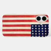  Oude Dertigzestigstervlag Amerikaanse vlag Case-Mate iPhone Case (Achterkant (horizontaal))