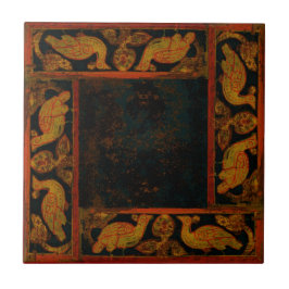 Oude Design origineel twee van vier Tegeltje