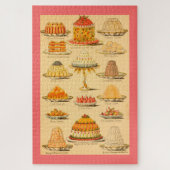 Oude desserts legpuzzel (Verticaal)
