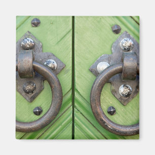 Oude deur magneet