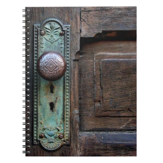 Oude deur notitieboek (Voorkant)
