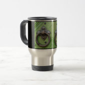 Oude deur reisbeker (Voorkant links)