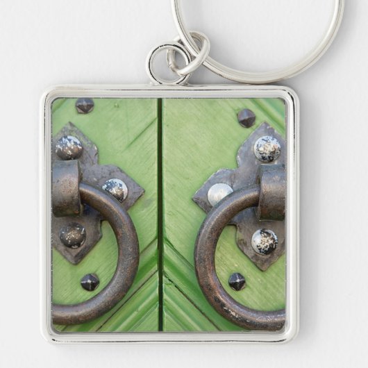 Oude deur sleutelhanger (Voorkant)