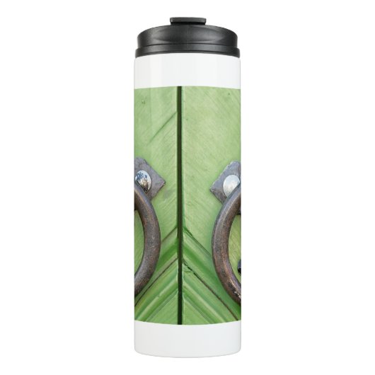 Oude deur thermosbeker (Voorkant)