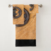 Oude deurklopper bad handdoek (Insitu)