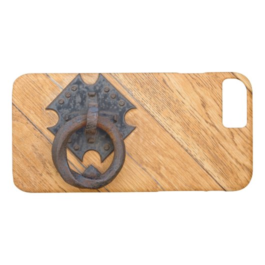 Oude deurklopper Case-Mate iPhone case (Achterkant (Horizontaal))