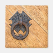 Oude deurklopper magneet (Voorkant)