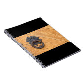 Oude deurklopper notitieboek (Rechterzijde)