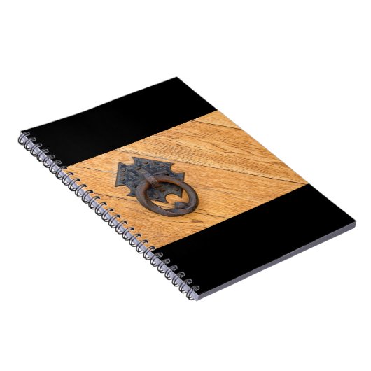 Oude deurklopper notitieboek (Rechterzijde)